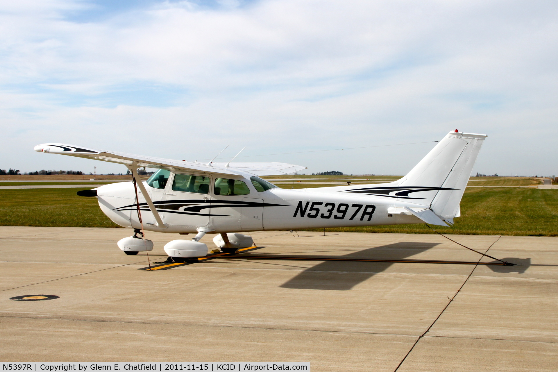 N5397R, 1974 Cessna 172M C/N 17263530, Parked on the PS Air Ramp
