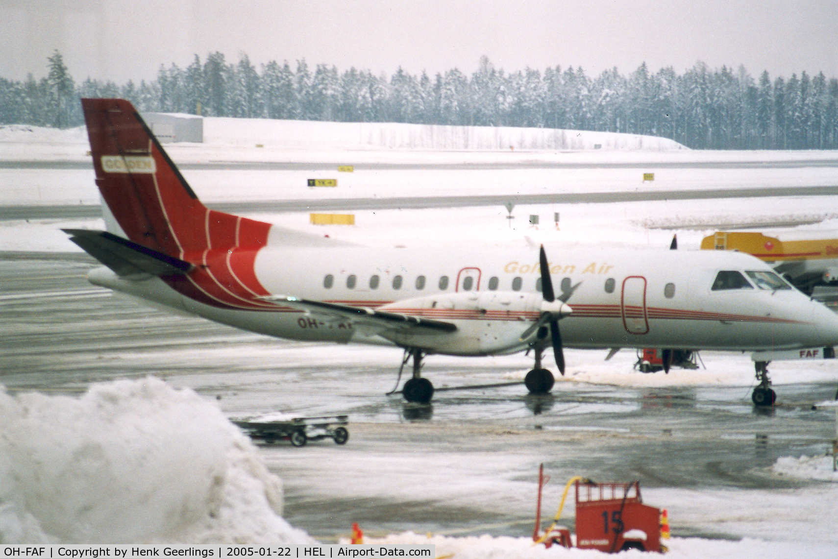 OH-FAF, 1989 Saab 340B C/N 340B-167, Golden Air