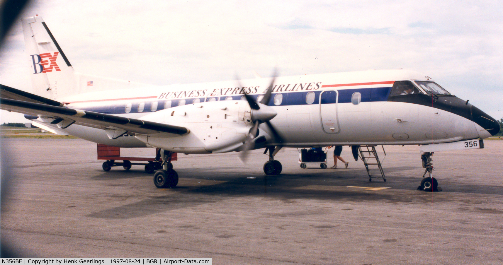 N356BE, 1991 Saab 340B C/N 340B-275, BEX - Business Express Airlines