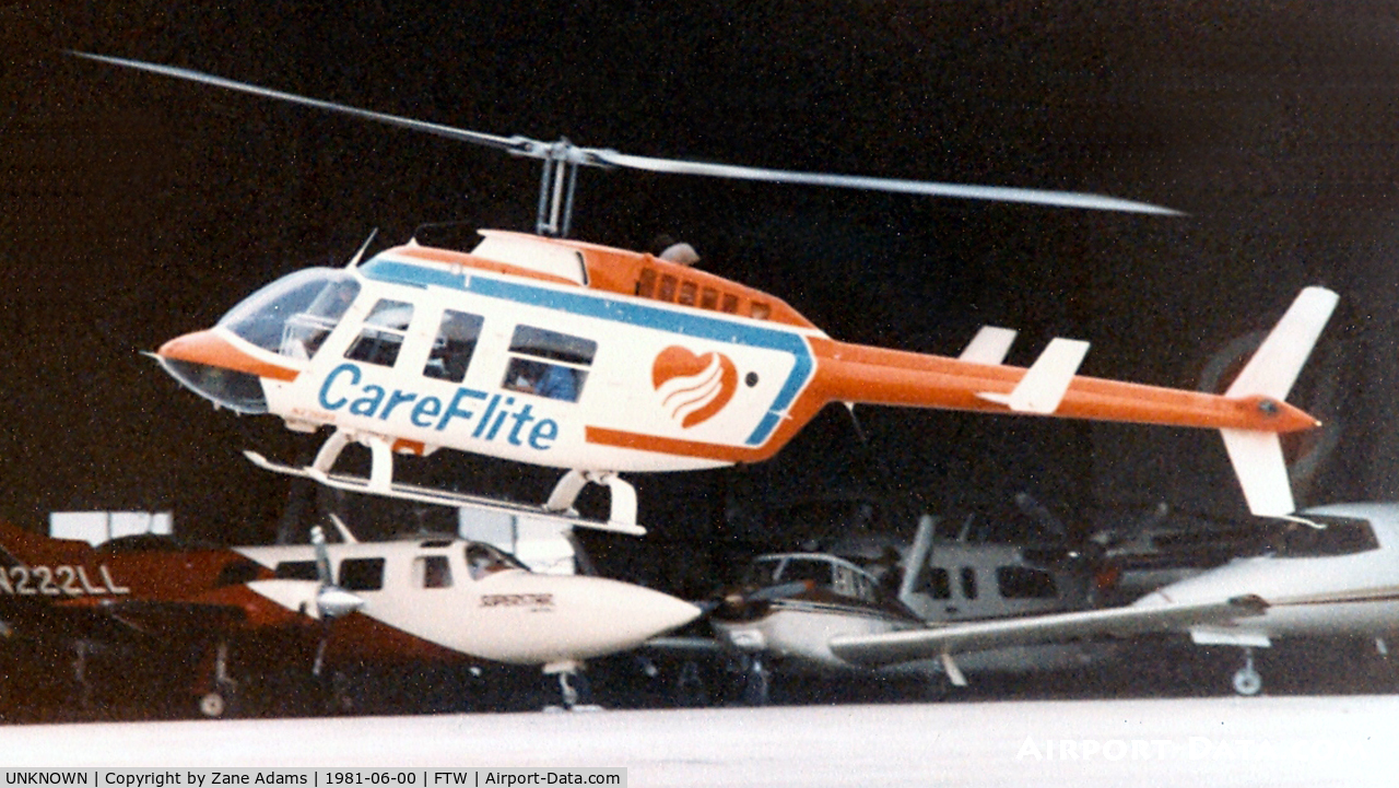UNKNOWN, Helicopters Various C/N unknown, Careflite at Meacham Field