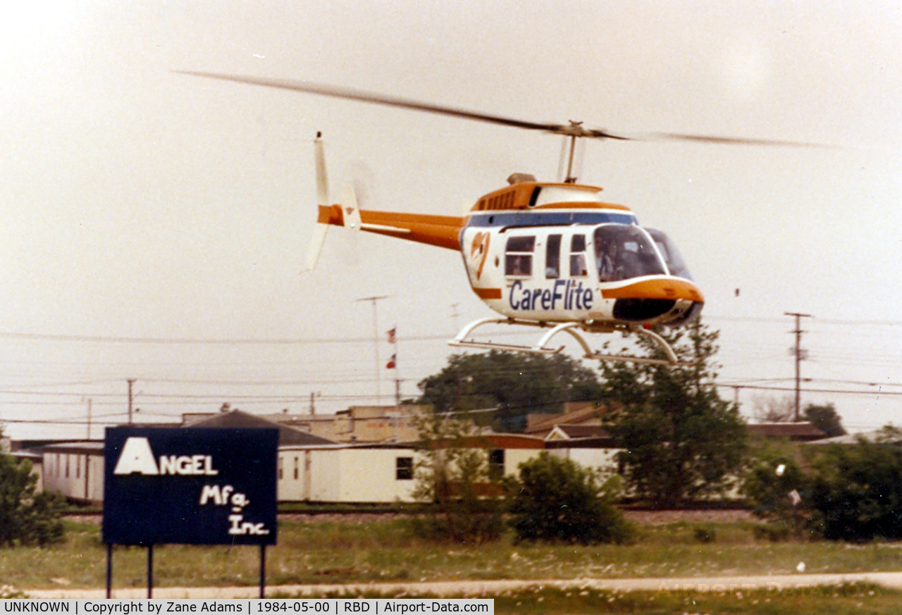 UNKNOWN, Helicopters Various C/N unknown, Careflite landing in Forrest Hill, Texas