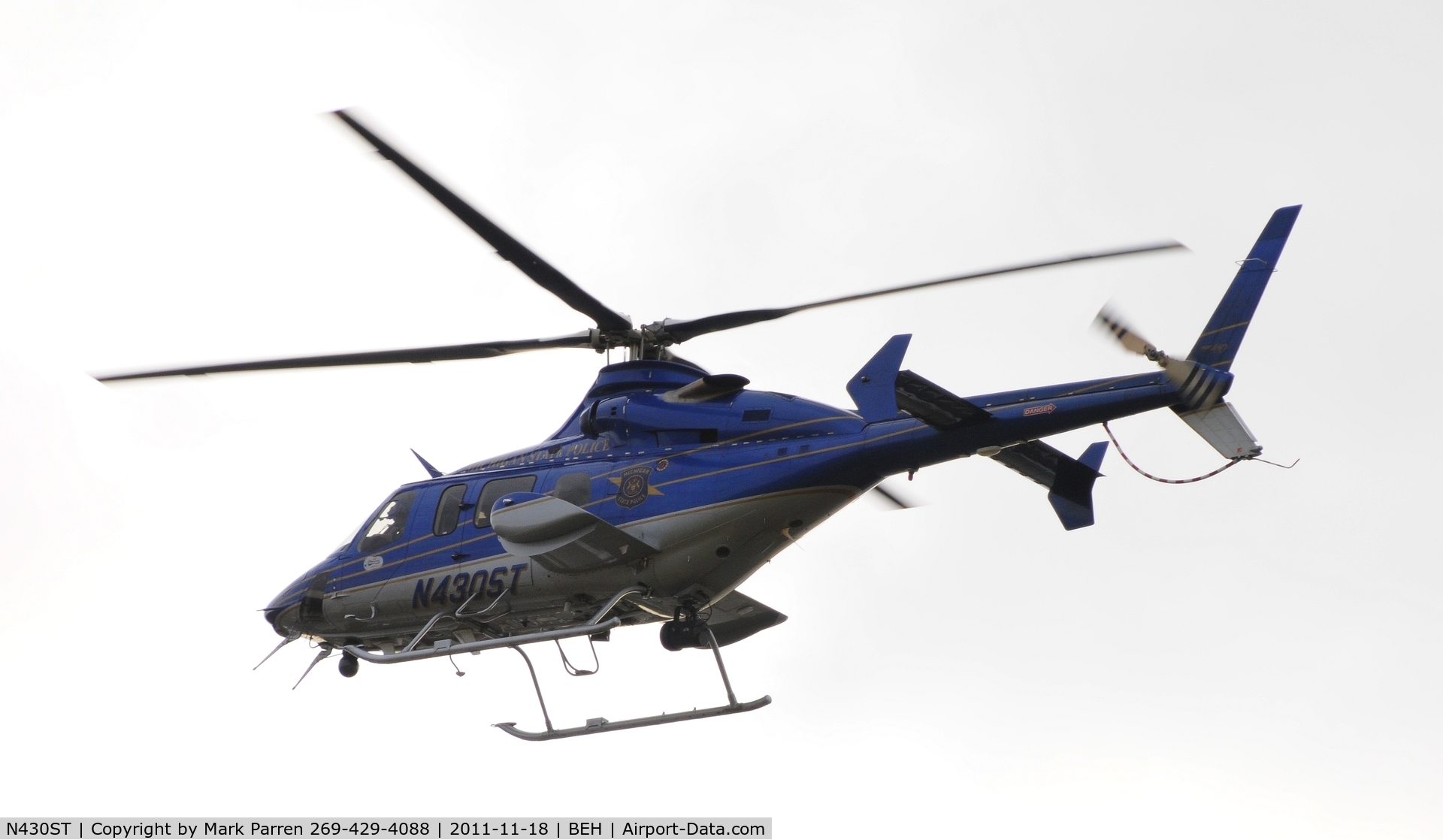 N430ST, 2000 Bell 430 C/N 49071, Search for body in St Joseph River, from Lakeland Hospital SJ to Lake Michigan.