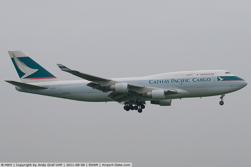 B-HKH, 1991 Boeing 747-412 C/N 24227, Cathay Pacific 747-400