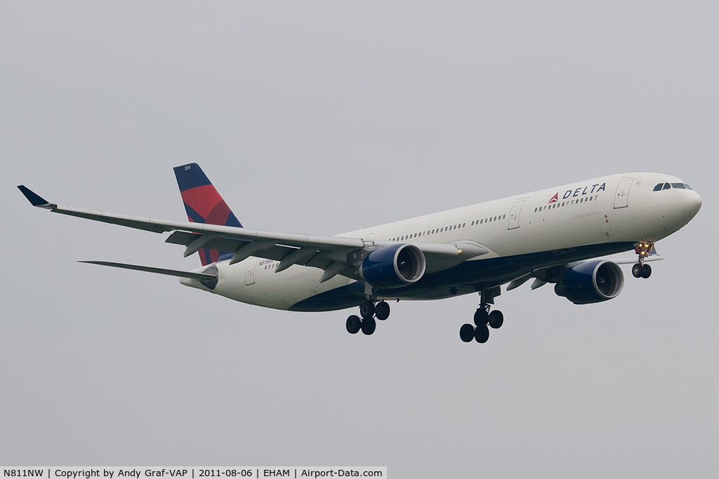 N811NW, 2005 Airbus A330-323 C/N 0690, Delta Airlines A330-300