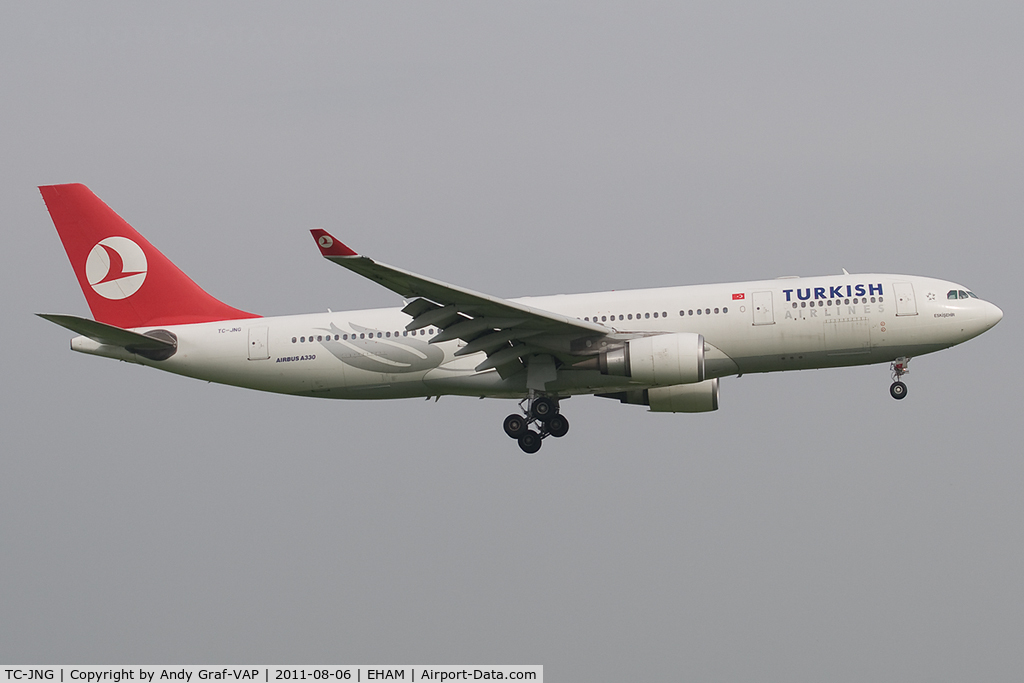TC-JNG, 2002 Airbus A330-202 C/N 504, Turkish Airlines A330-200