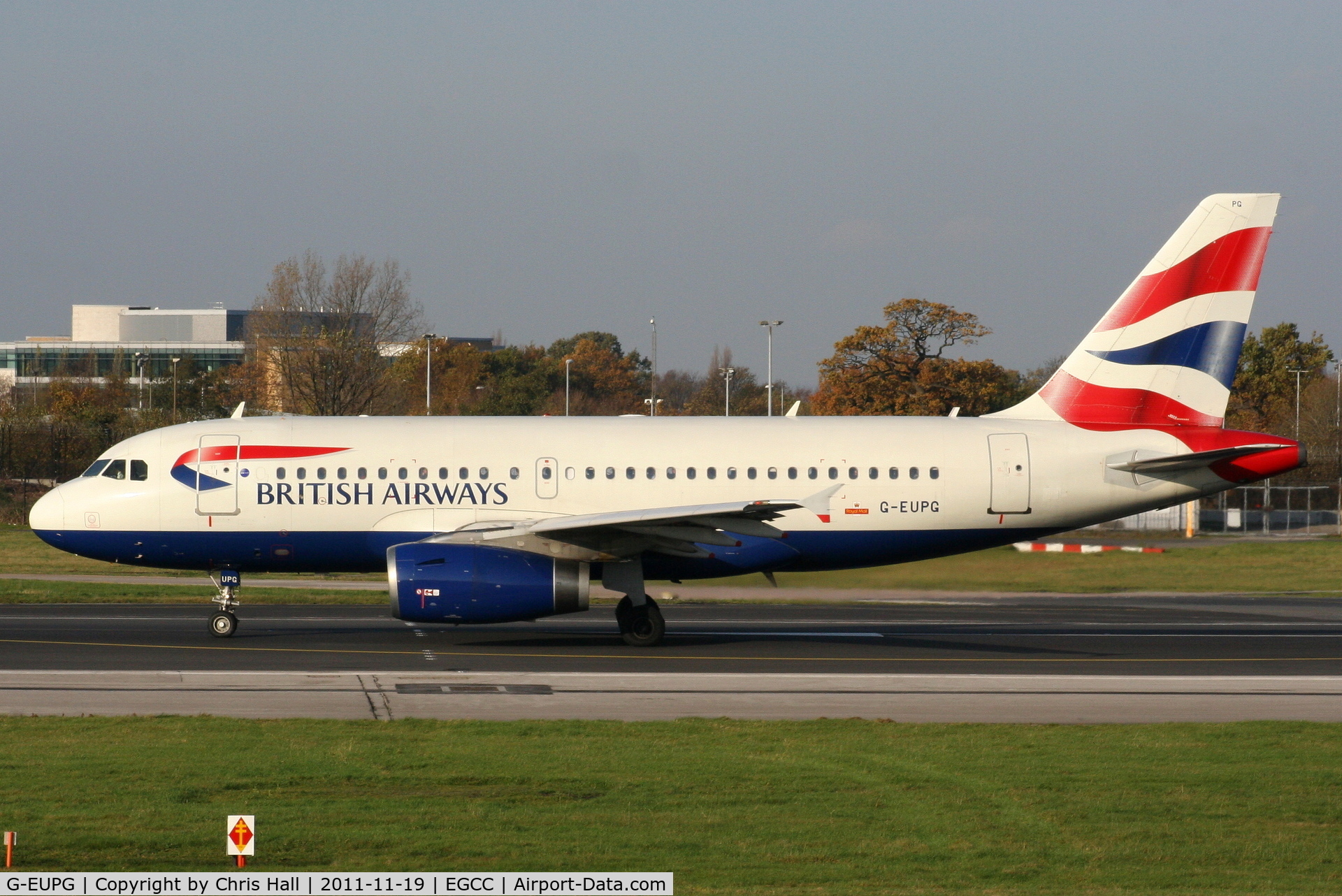 G-EUPG, 2000 Airbus A319-131 C/N 1222, British Airways