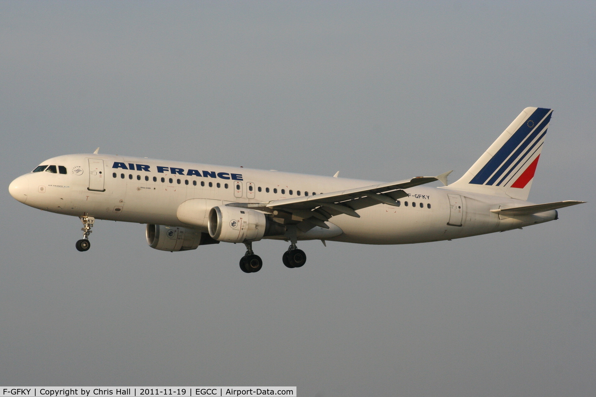 F-GFKY, 1991 Airbus A320-211 C/N 0285, Air France