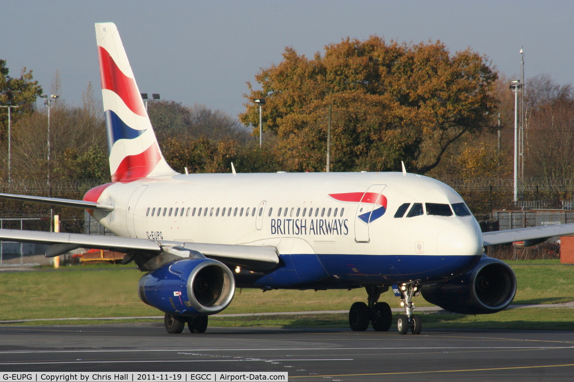 G-EUPG, 2000 Airbus A319-131 C/N 1222, British Airways