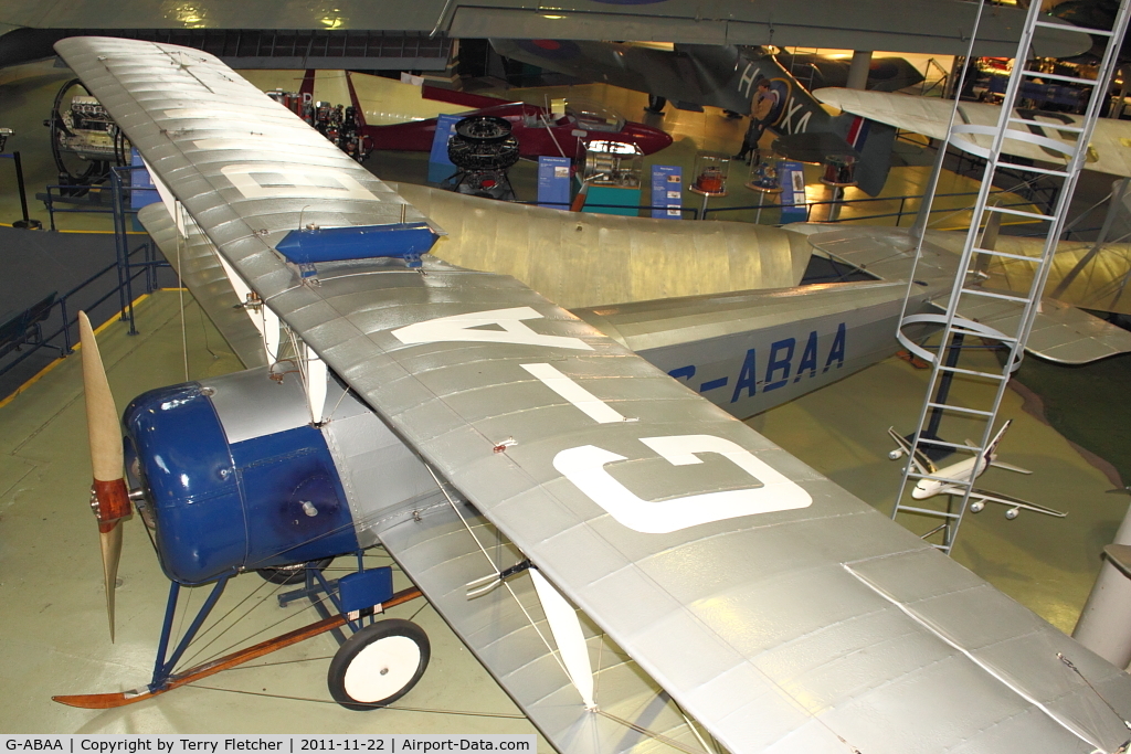 G-ABAA, Avro 504K C/N H2311, At the Museum of Science and Industry in Manchester UK  - Air and Space Hall