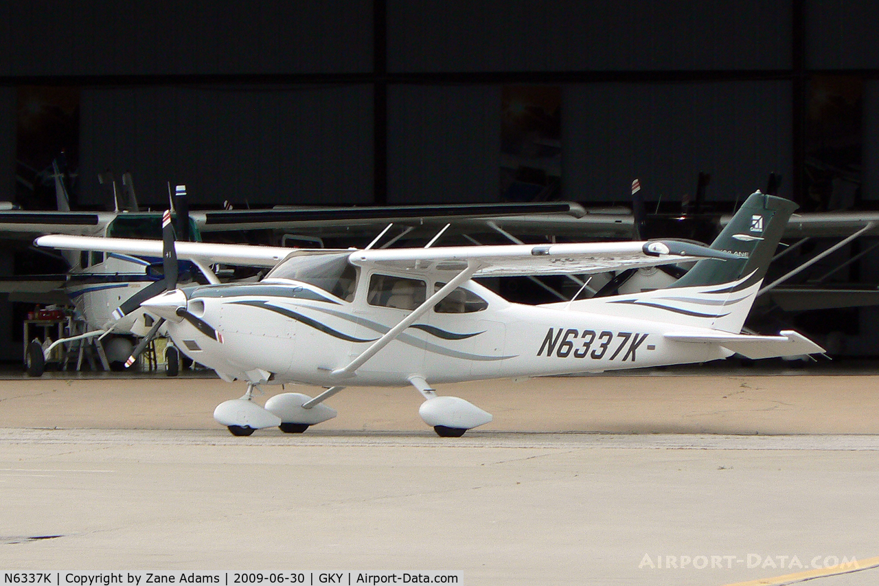 N6337K, 2008 Cessna 182T Skylane C/N 18282135, At Arlington Municipal