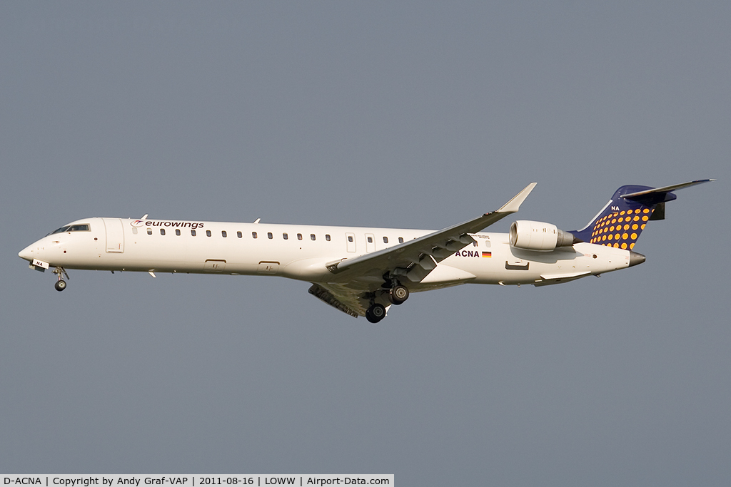D-ACNA, 2009 Bombardier CRJ-900 NG (CL-600-2D24) C/N 15229, Eurowings CRJ900