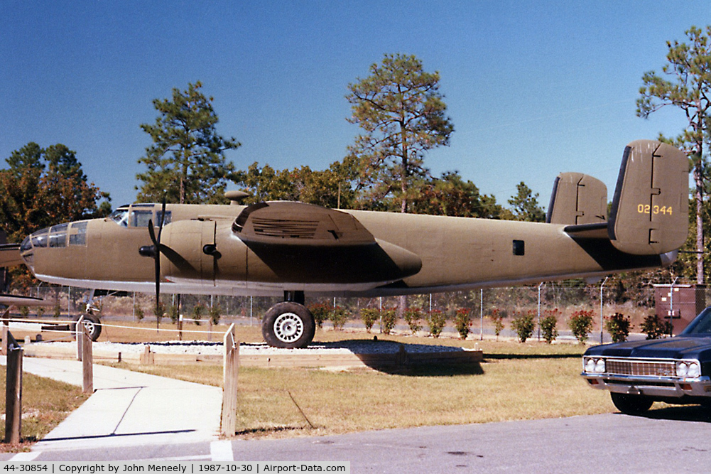 44-30854, 1944 North American TB-25N-25/27-NC Mitchell C/N 108-34129, US Armament Museum, Eglin AFB, FL