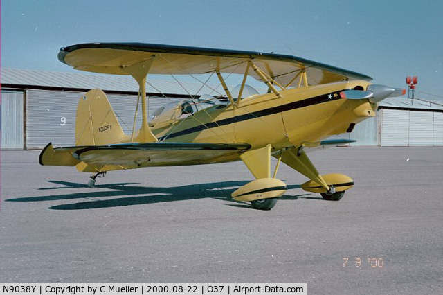 N9038Y, 1983 Stolp SA-300 Starduster Too C/N FM2, Photo of 8/2000 in Orland, CA