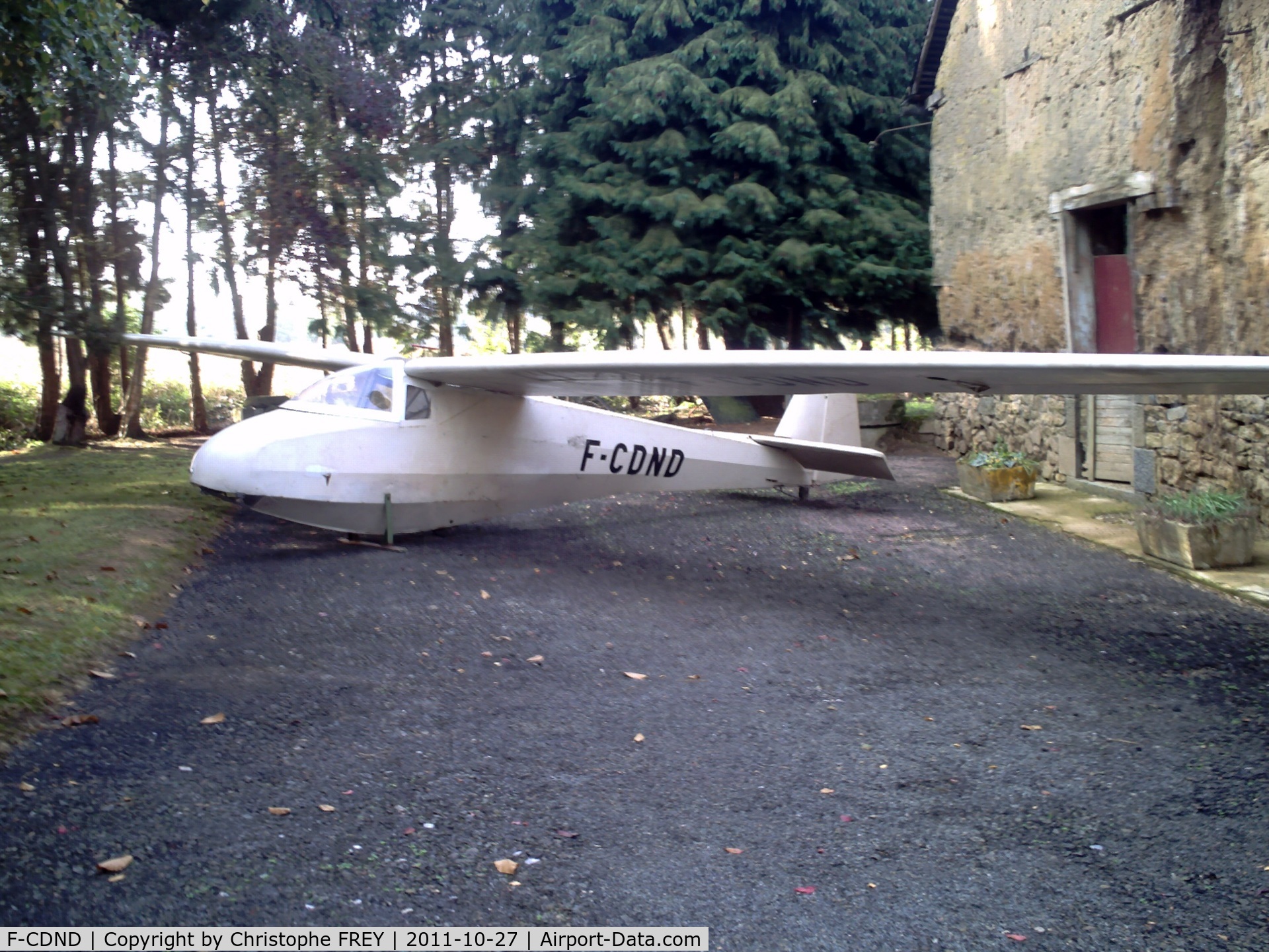 F-CDND, Scheibe (Avialsa) A-60 Fauconnet C/N 151K, in my home LANRELAS FRANCE