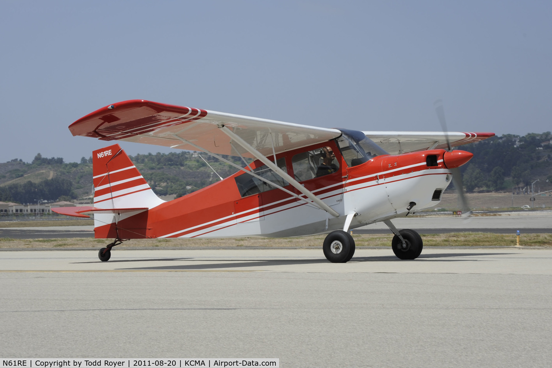 N61RE, 1978 Bellanca 7GCAA C/N 375-79, Camarillo Airshow 2011