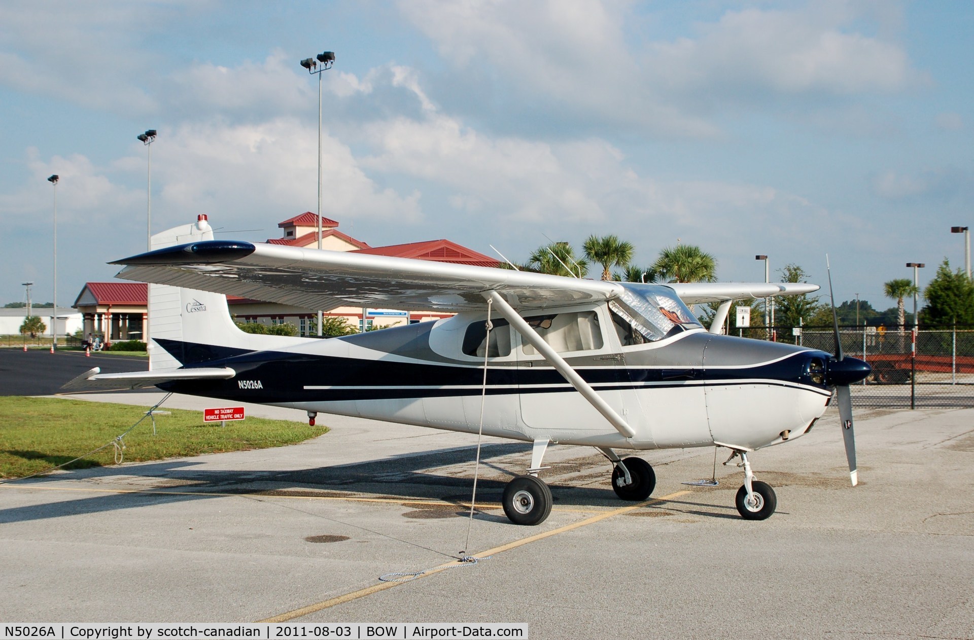 N5026A, 1955 Cessna 172 C/N 28026, 1955 Cessna 172 N5026A at Bartow Municipal Airport, Bartow, FL