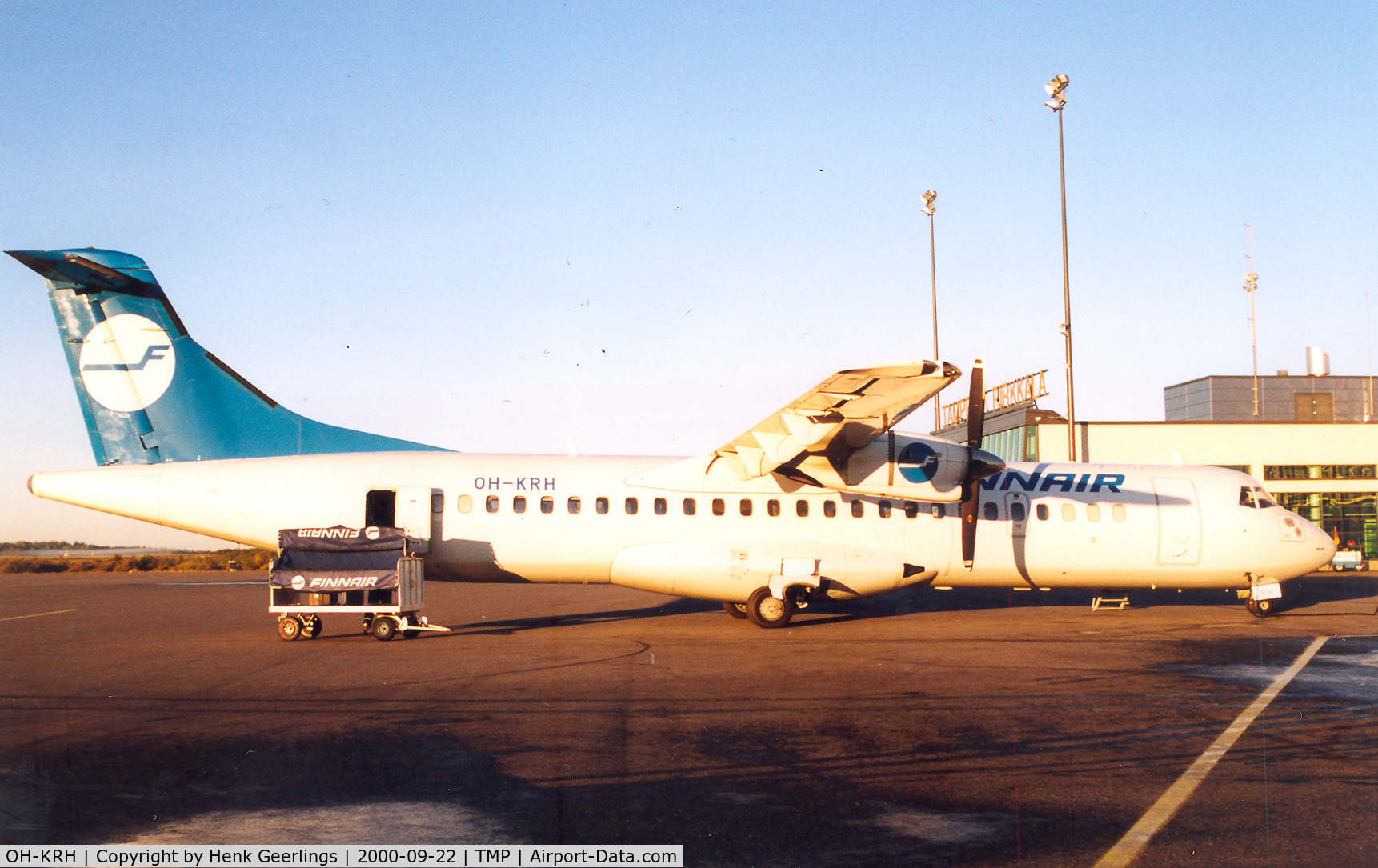 OH-KRH, 1991 ATR 72-201 C/N 212, Finnair