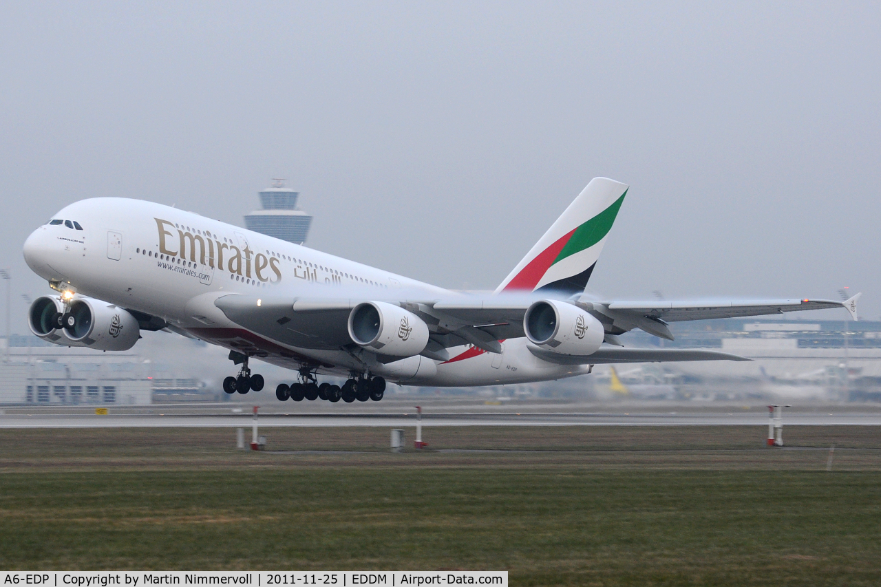 A6-EDP, 2011 Airbus A380-861 C/N 077, Emirates