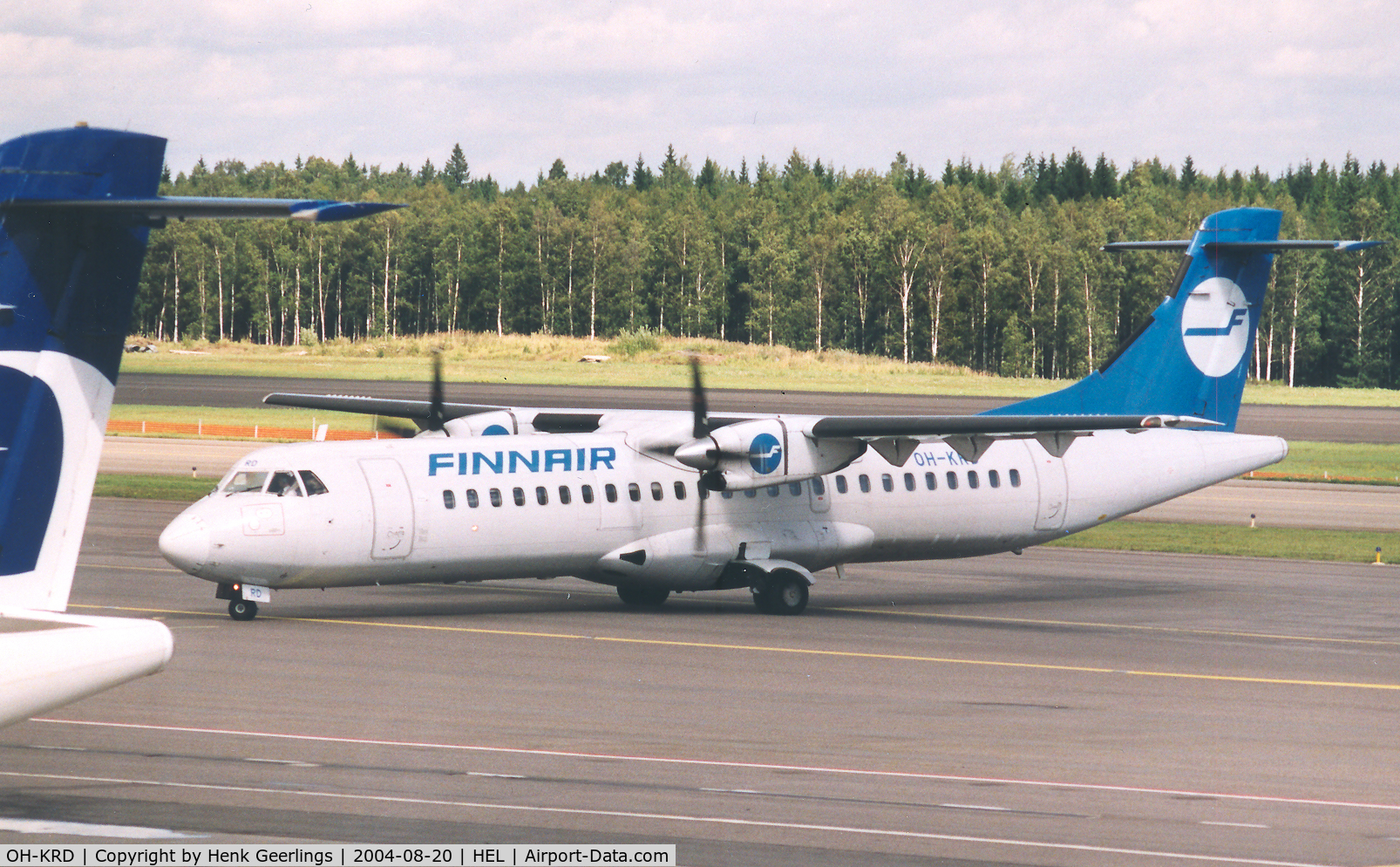 OH-KRD, 1990 ATR 72-201 C/N 162, Finnair