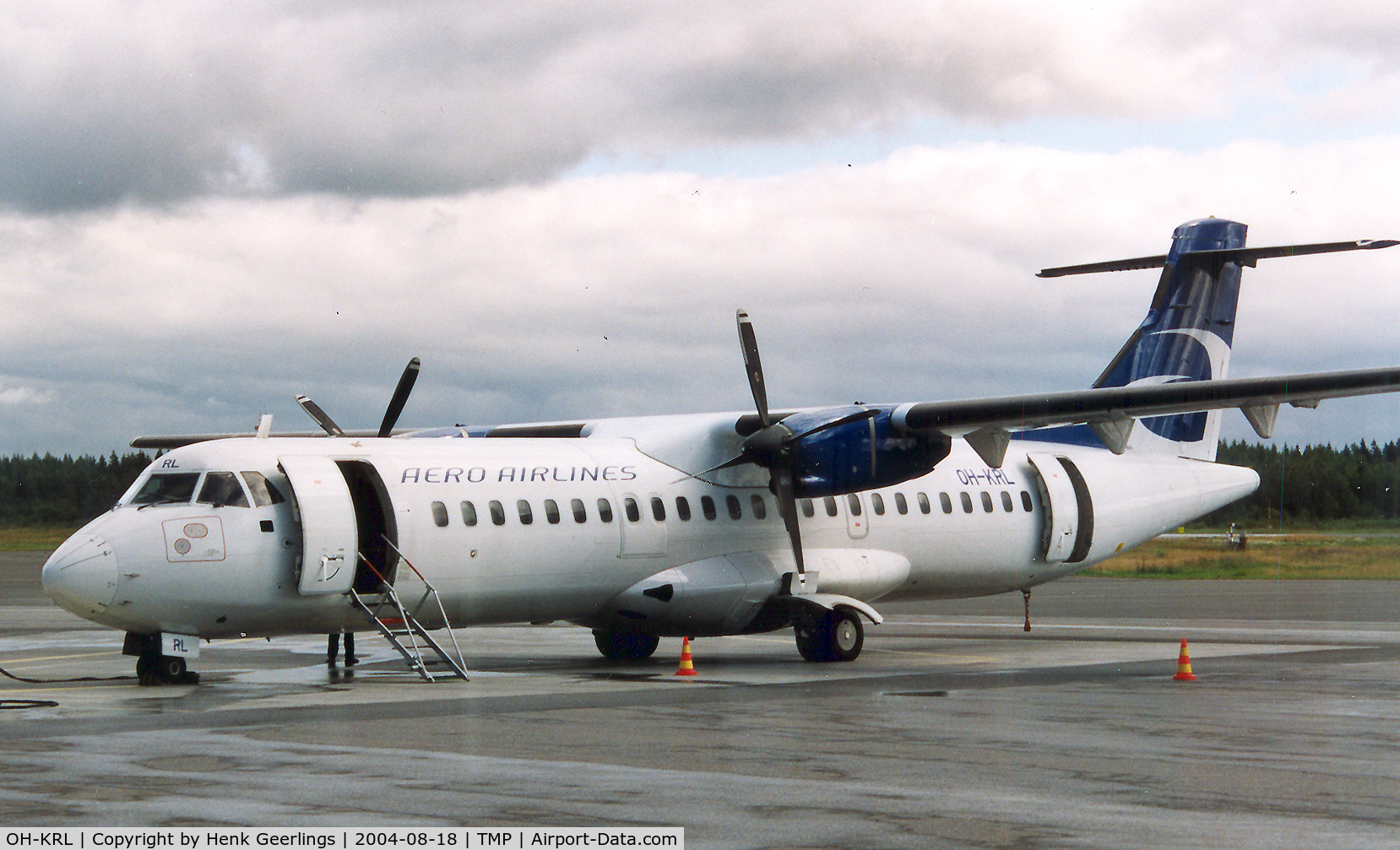 OH-KRL, 1992 ATR 72-201 C/N 332, Aero Airlines