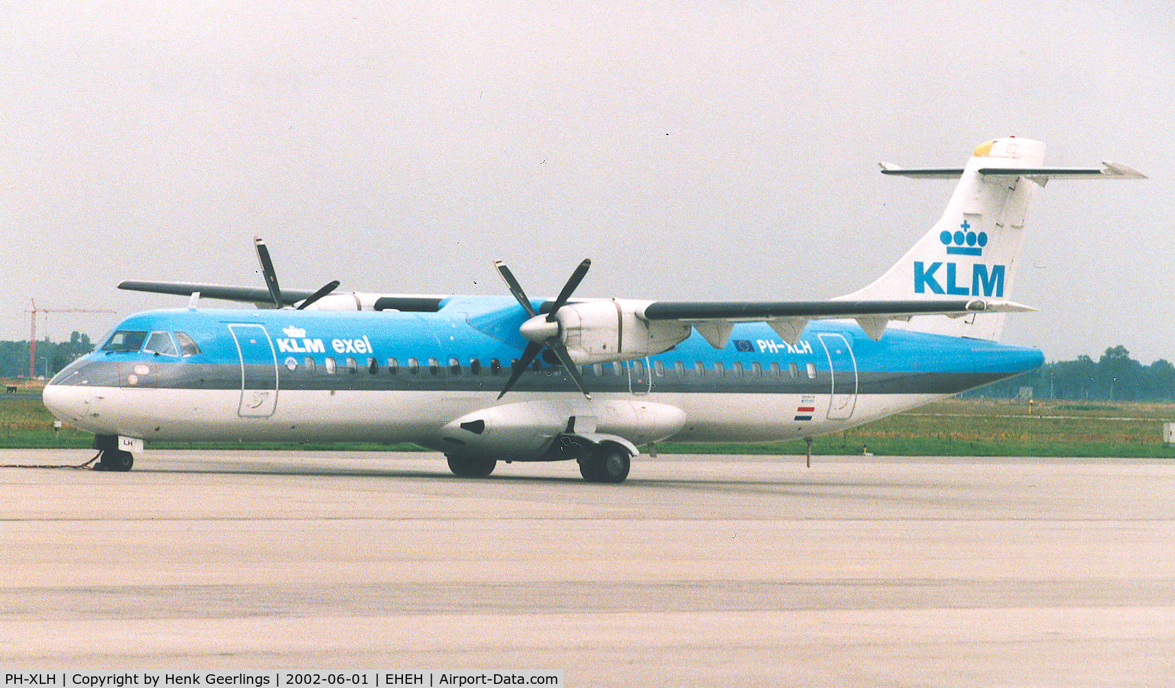 PH-XLH, 1988 ATR 42-320 C/N 093, KLM EXEL