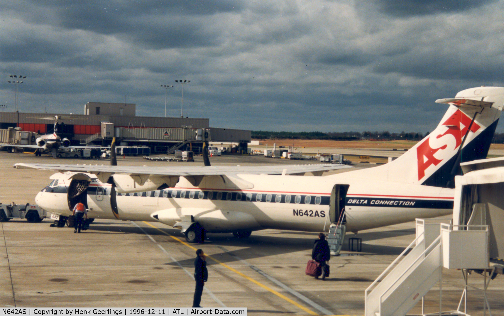 N642AS, 1994 ATR 72-212 C/N 395, ASA Delta Connection