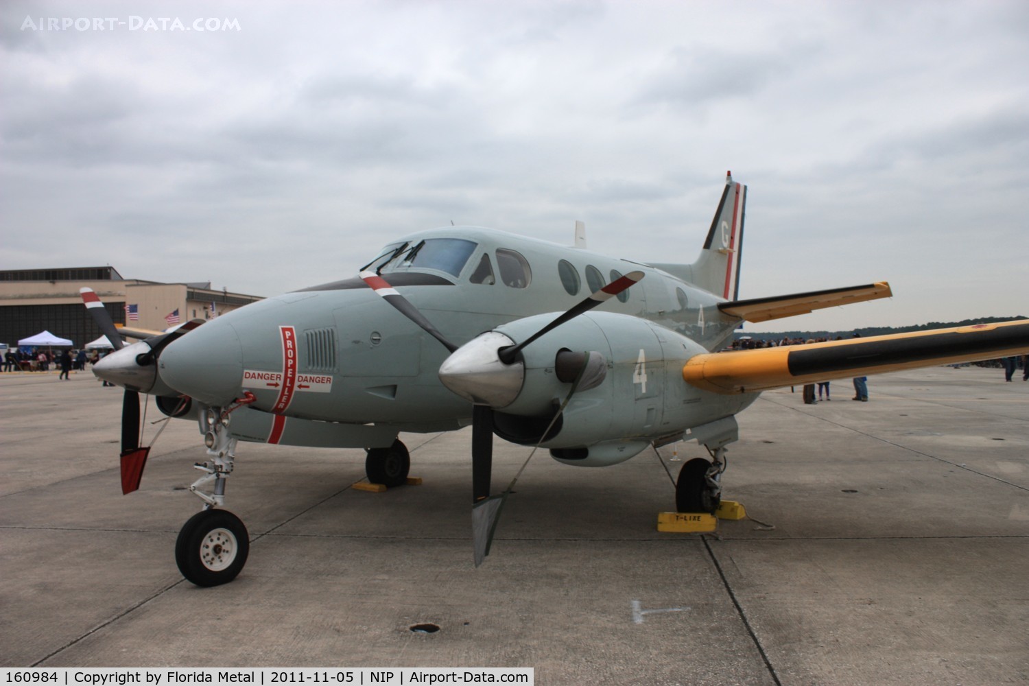 160984, Beechcraft T-44A Pegasus C/N LL-36, T-44A in retro colors