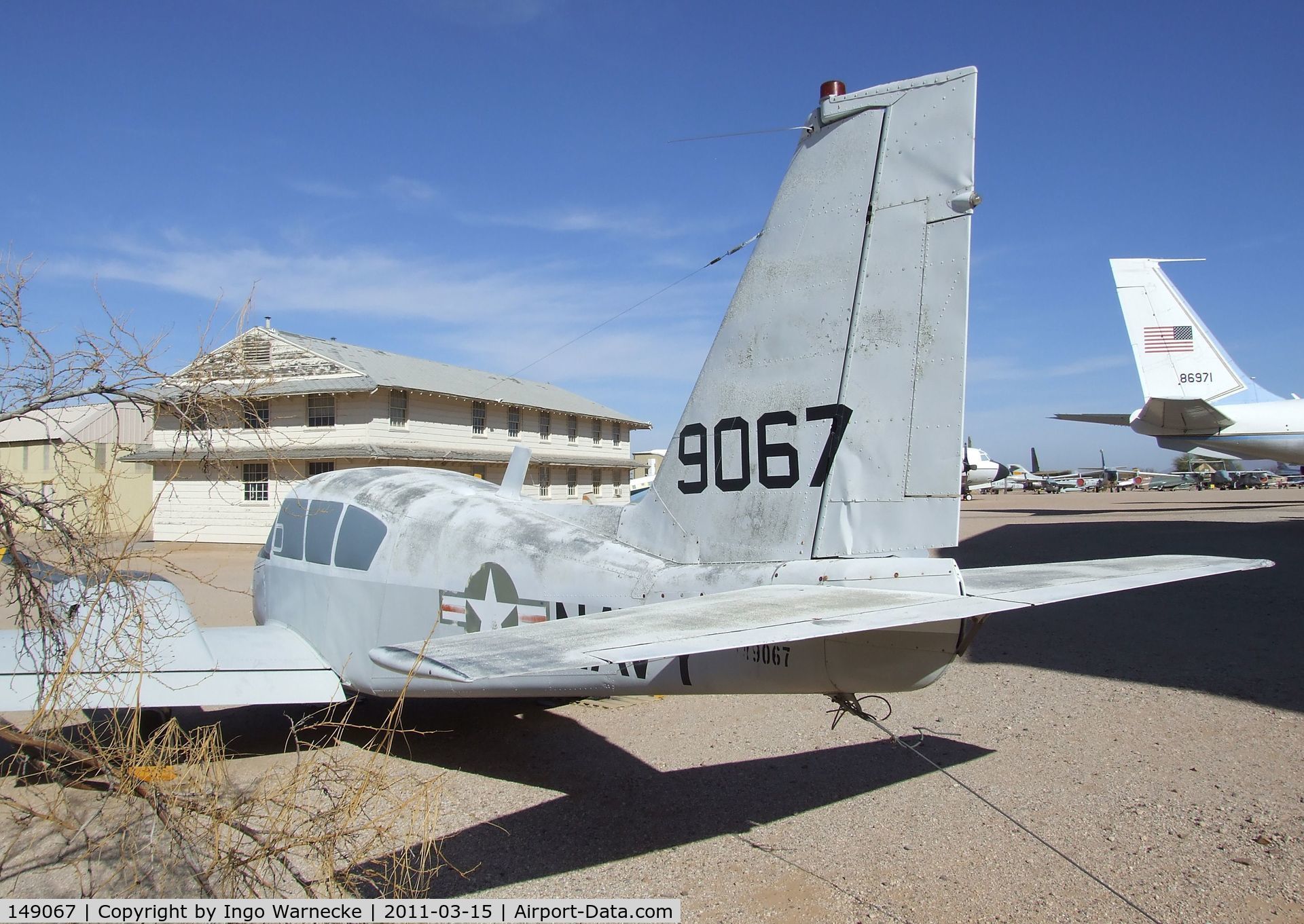 149067, Piper U-11A Aztec (UO-1/PA-23-250) C/N 27-357, Piper U-11A Aztec at the Pima Air & Space Museum, Tucson AZ