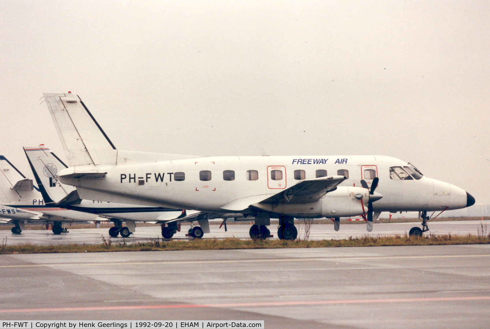 PH-FWT, 1980 Embraer EMB-110P1 Bandeirante C/N 110272, Freeway Air