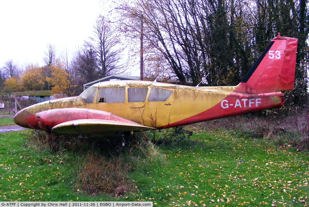 G-ATFF, 1965 Piper PA-23-250 Aztec E C/N 27-2898, Previous ID: N5769Y