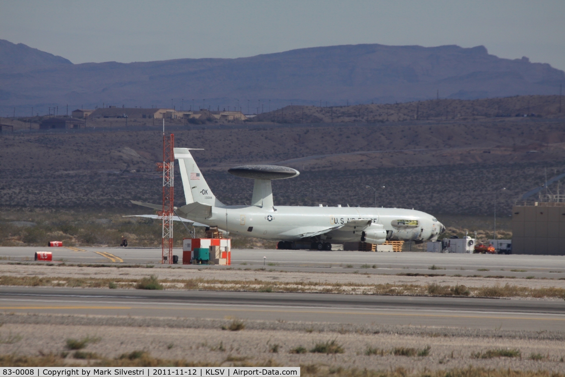 83-0008, 1983 Boeing E-3C C/N 22836, Aviation Nation 2011