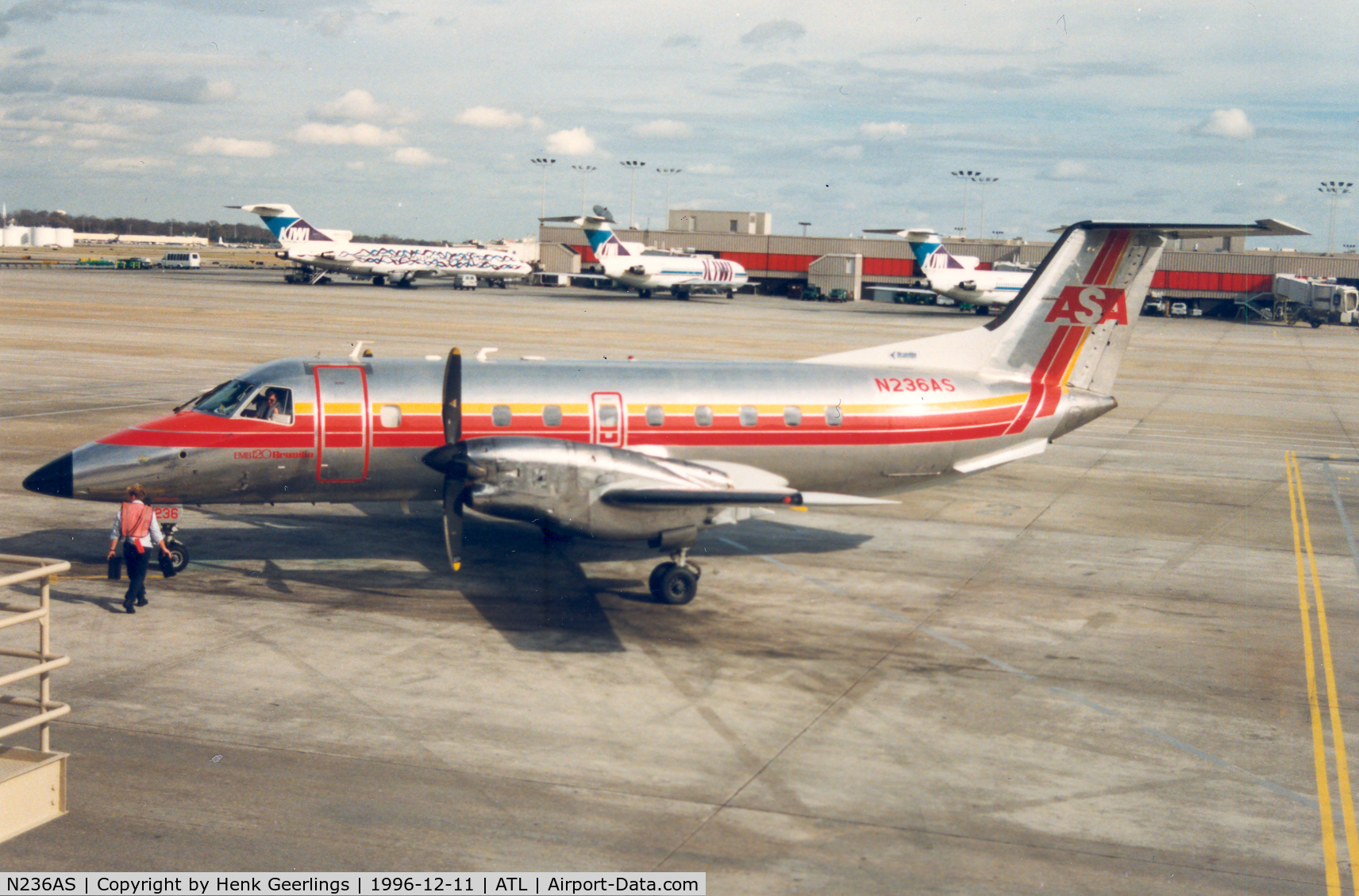 N236AS, 1987 Embraer EMB-120RT Brasilia C/N 120049, ASA
