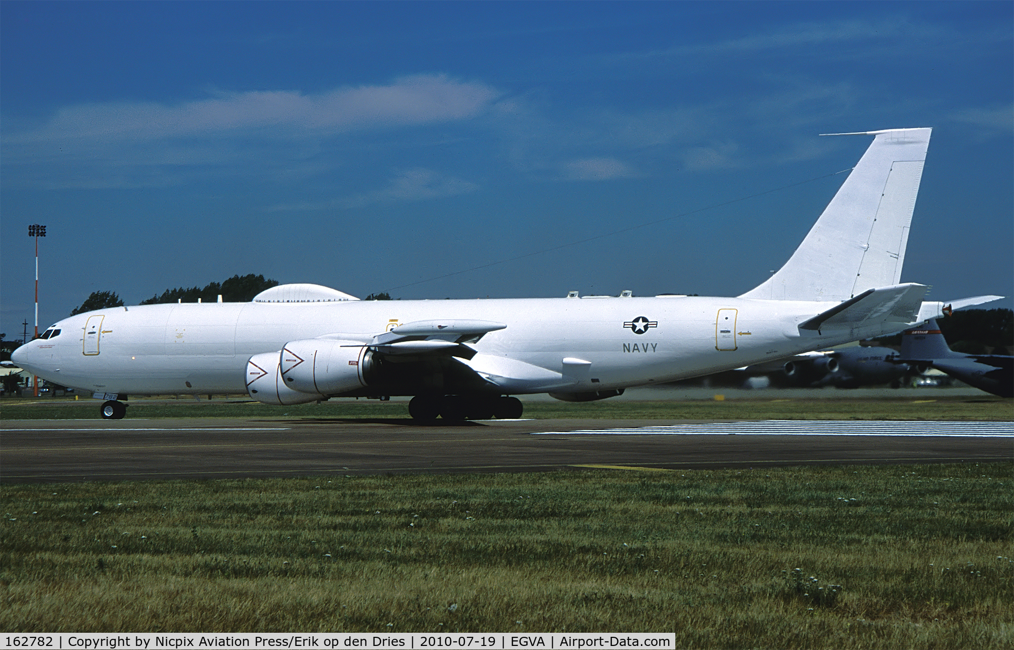 162782, 1989 Boeing E-6B Mercury C/N 23430, E-6B 162782 was one of the more rare birds to attend the RIAT-2010 at RAF Fairford.