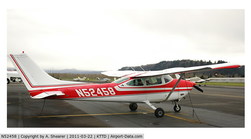 N52458, 1973 Cessna 182P Skylane C/N 18262623, 1973 Cessna 182P