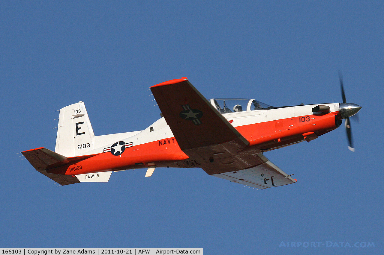 166103, Raytheon T-6B Texan II C/N PN-94, At the 2011 Alliance Airshow - Fort Worth, TX