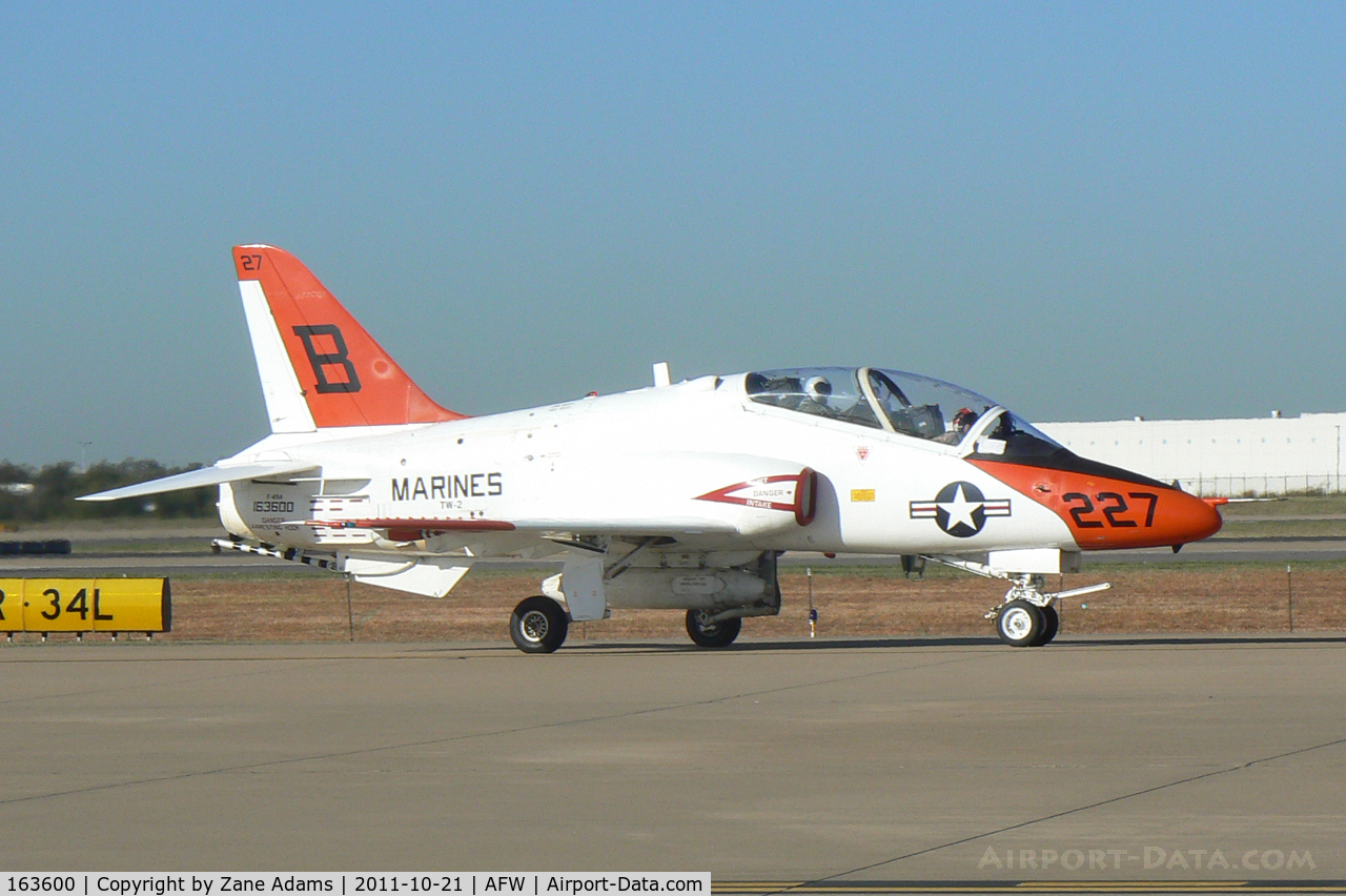163600, McDonnell Douglas T-45A Goshawk C/N A002, At the 2011 Alliance Airshow - Fort Worth, TX