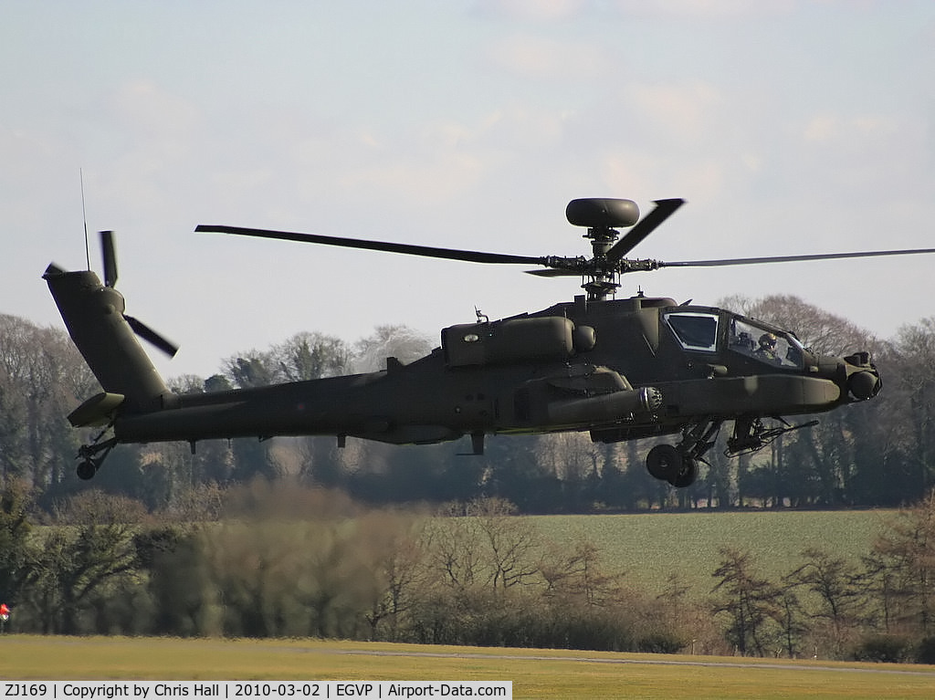 ZJ169, Westland Apache AH.1 C/N WAH.4, Army Air Corps Westland WAH-64 Apache AH1 673 Sqn