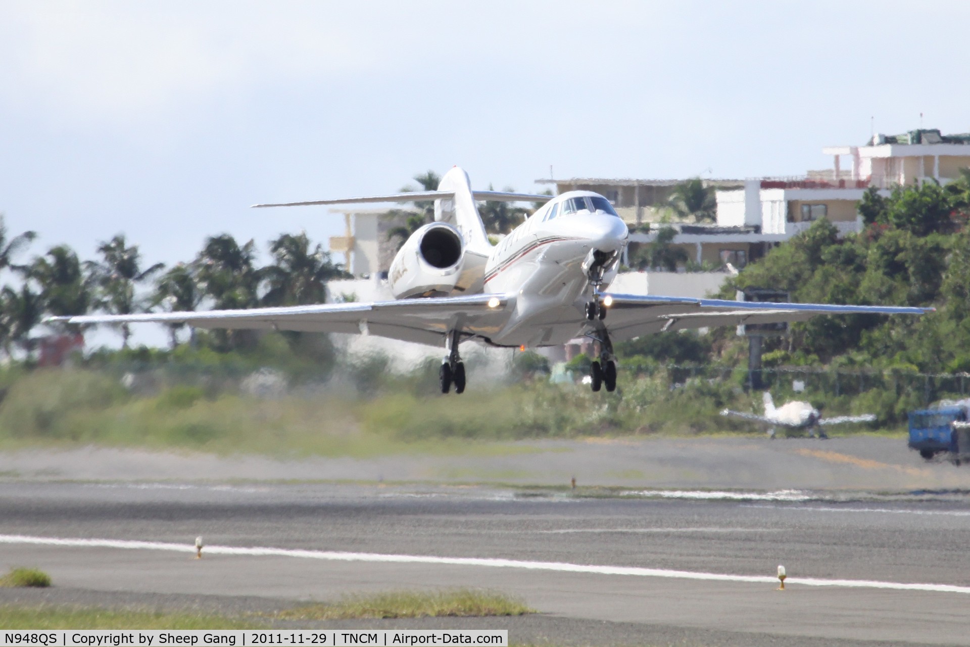 N948QS, 2001 Cessna 750 Citation X Citation X C/N 750-0149, N948QS at TNCM