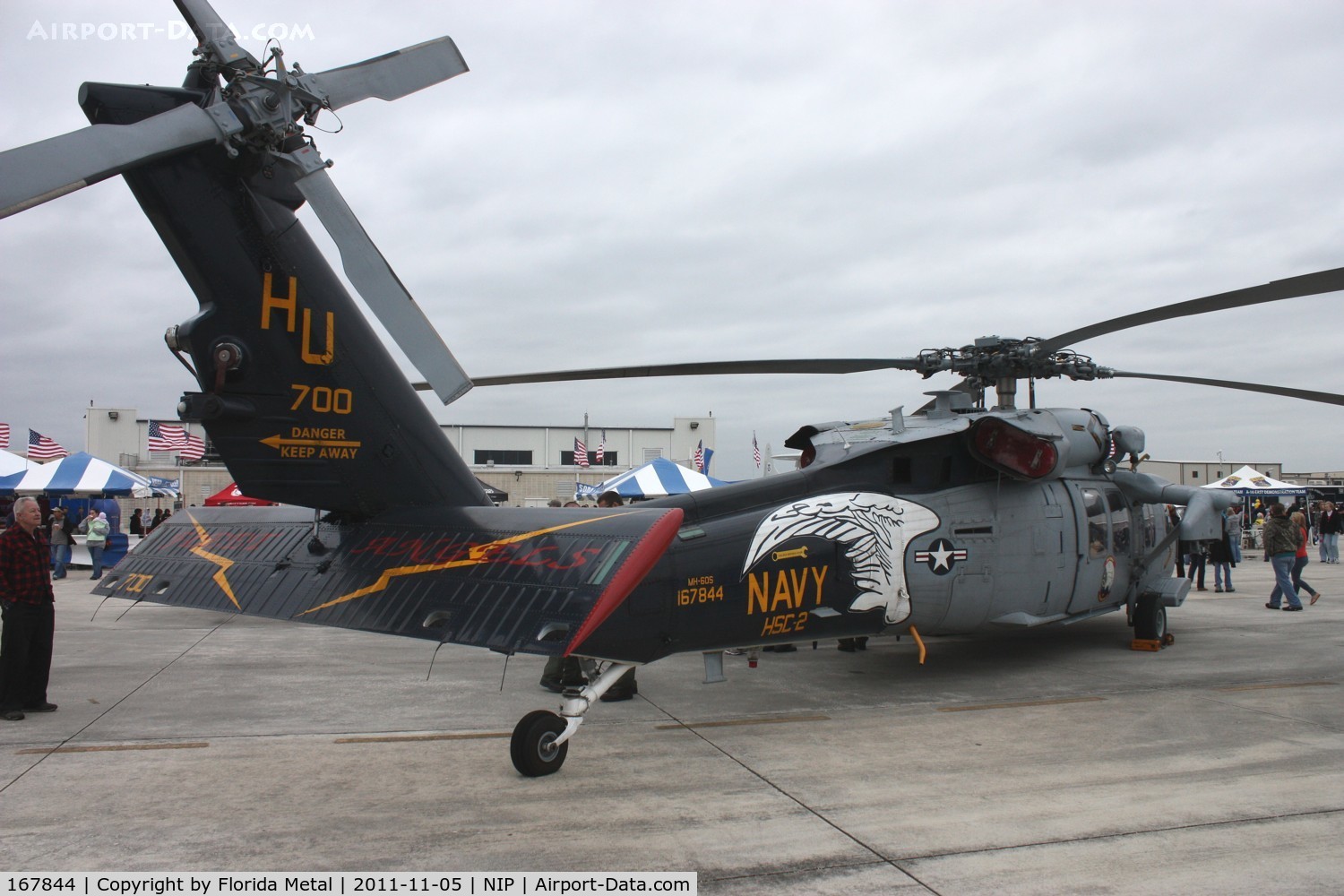 167844, Sikorsky MH-60S Knighthawk C/N 70-3208, MH-60S