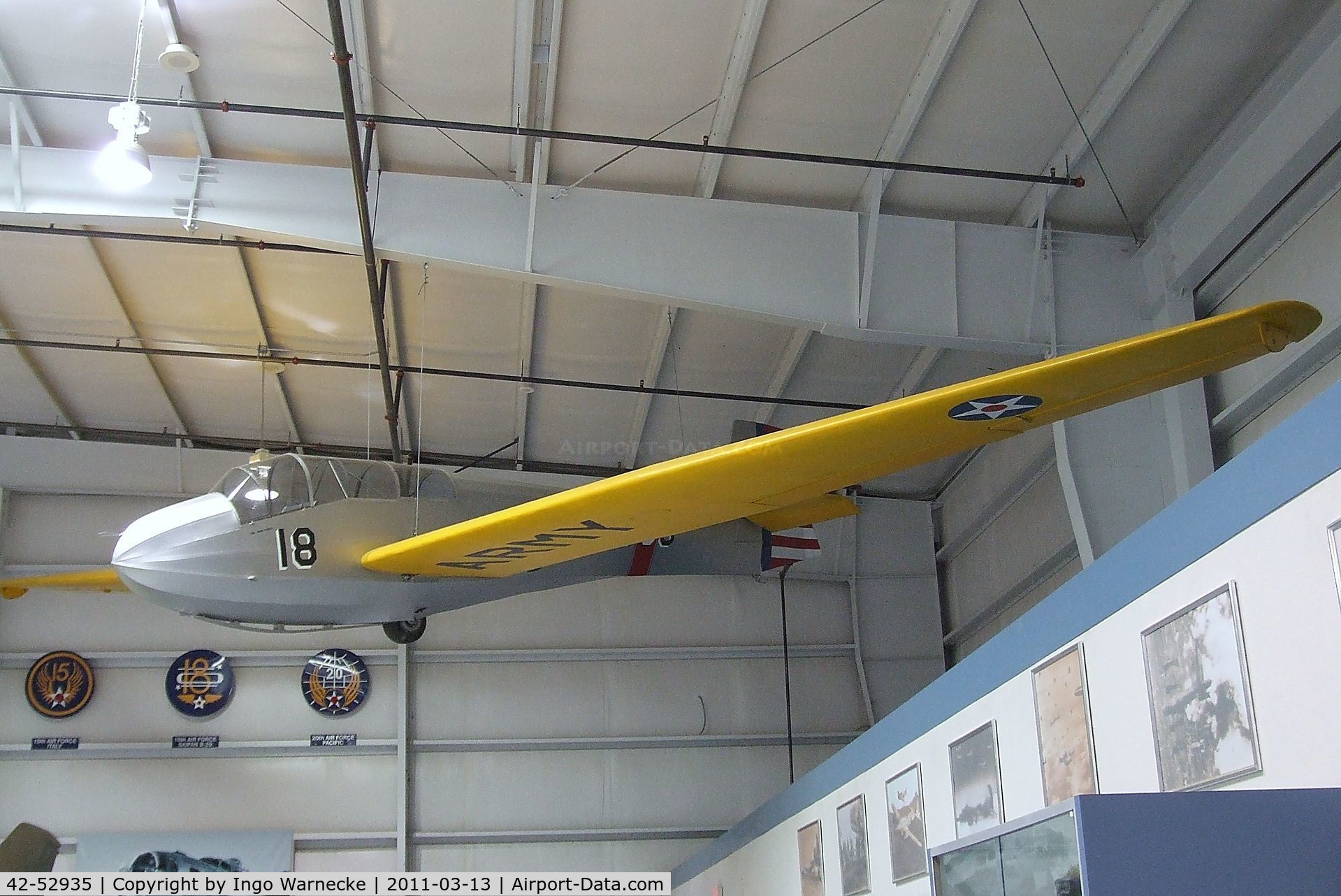 42-52935, Schweizer TG-3A C/N 15, Schweizer TG-3A at the CAF Arizona Wing Museum, Mesa AZ