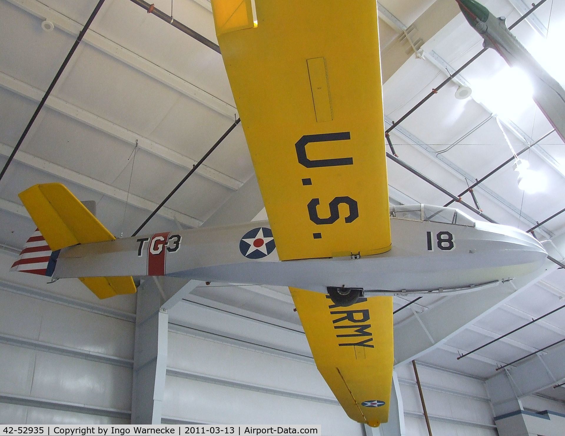 42-52935, Schweizer TG-3A C/N 15, Schweizer TG-3A at the CAF Arizona Wing Museum, Mesa AZ