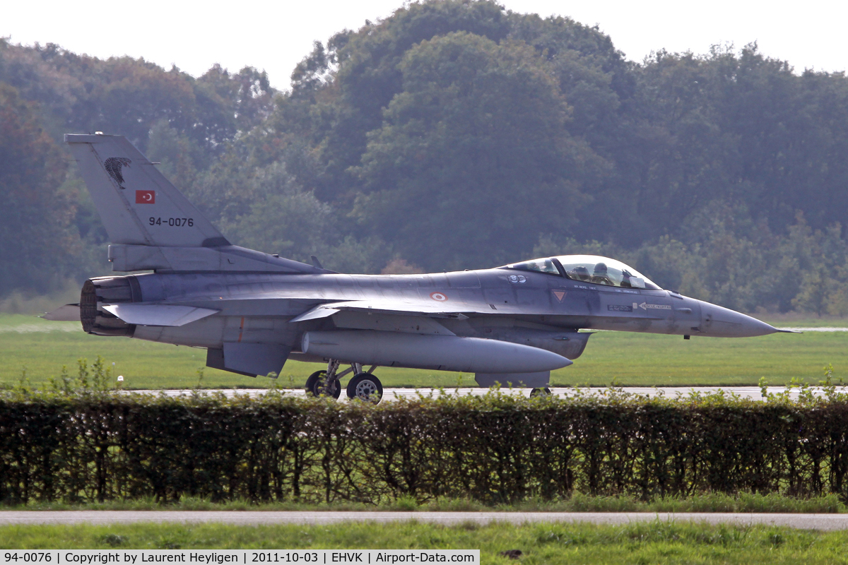 94-0076, TAI (Turkish Aerospace Industries) F-16C Fighting Falcon C/N HC-40, Exercise Steadfast Noon 2011