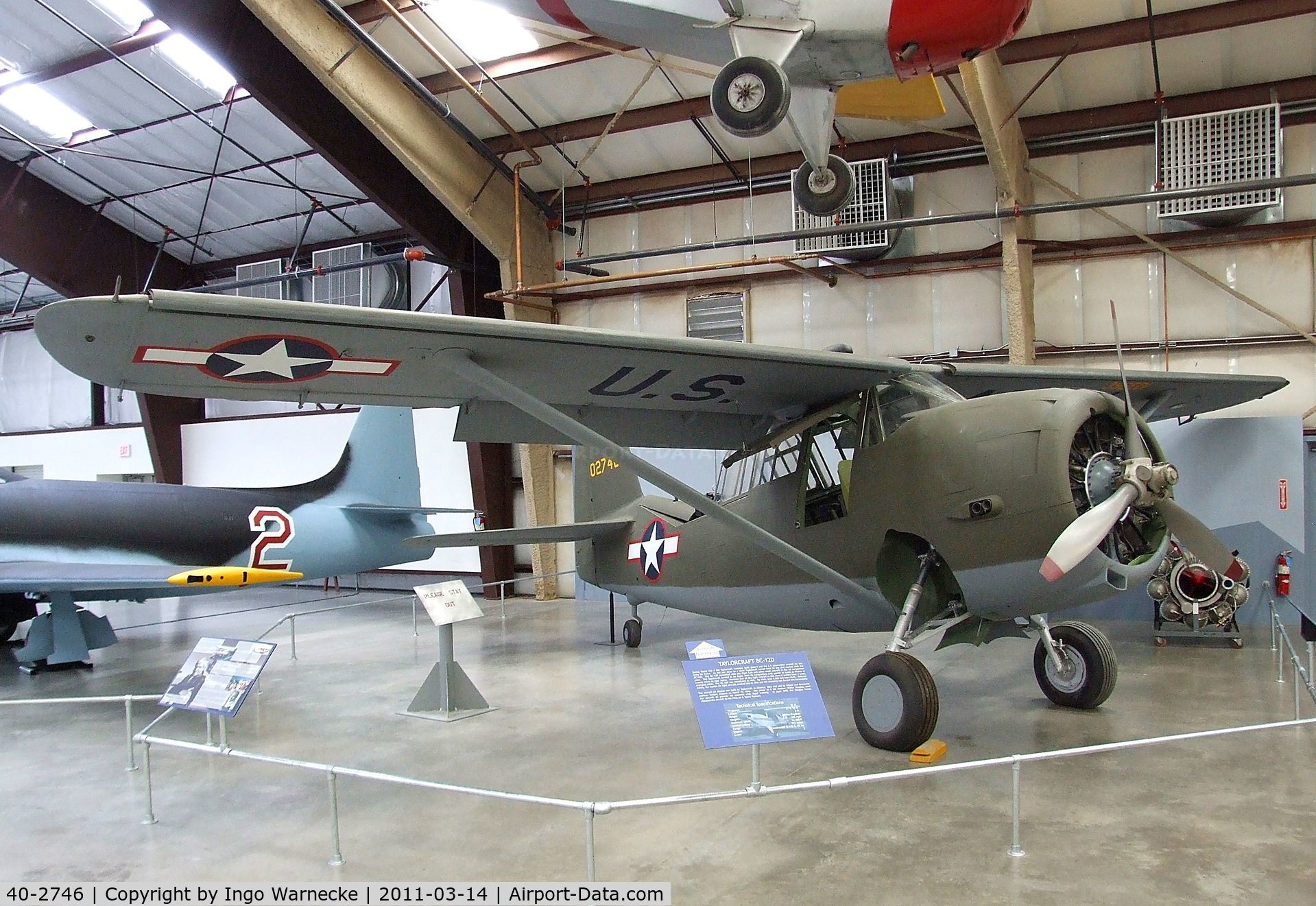40-2746, 1940 Curtiss-Wright O-52 Owl C/N 14279, Curtiss O-52 Owl at the Pima Air & Space Museum, Tucson AZ