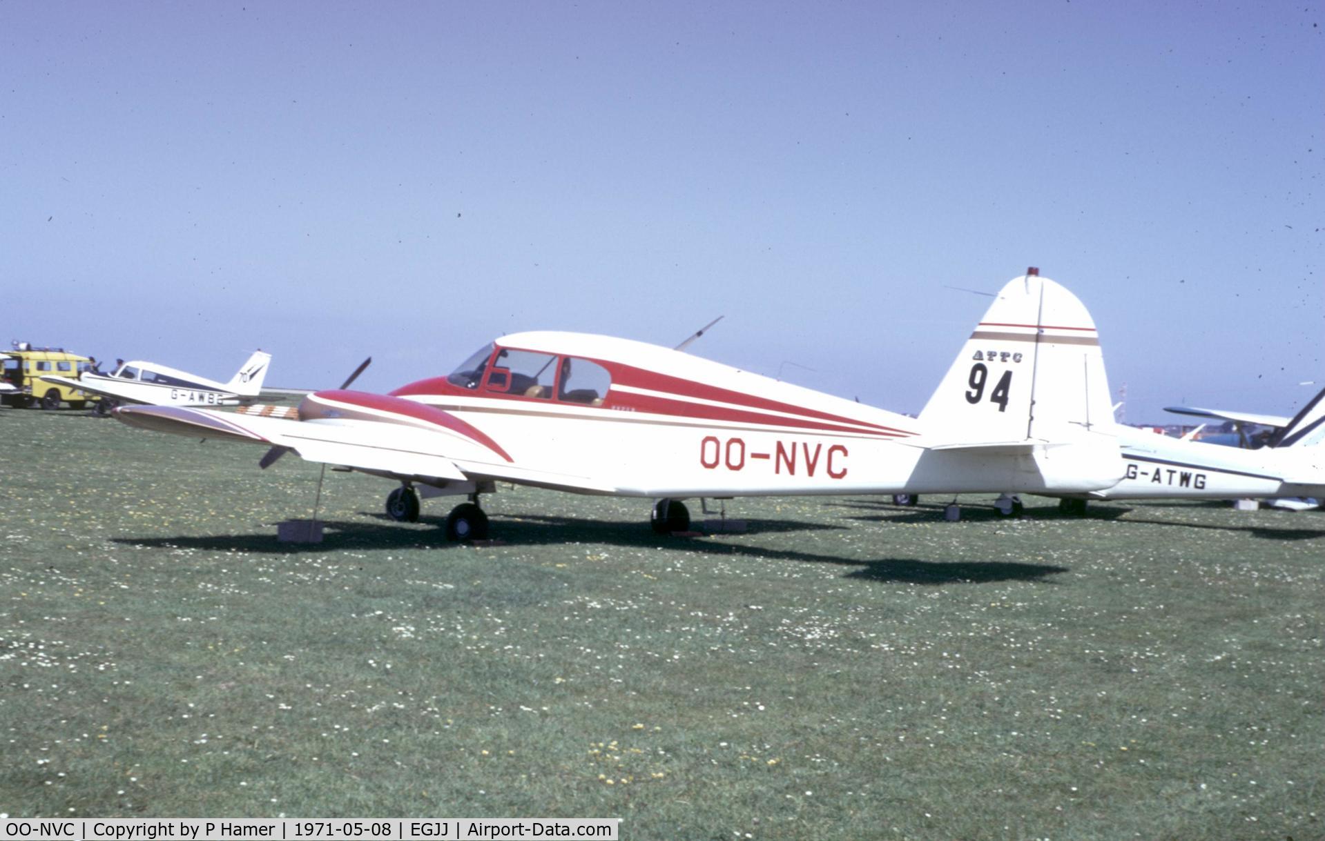 OO-NVC, 1956 Piper PA-23-160 Apache C/N 23-576, Jersey Air Rally 1971