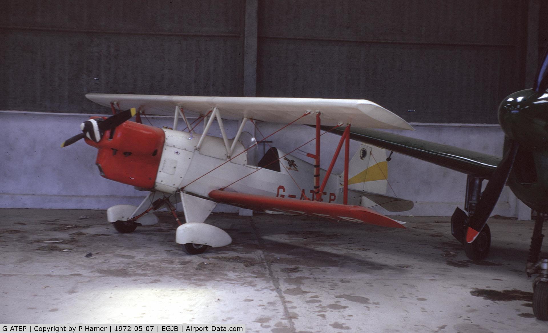 G-ATEP, 1967 EAA Biplane C/N PFA 1301, Guernsey