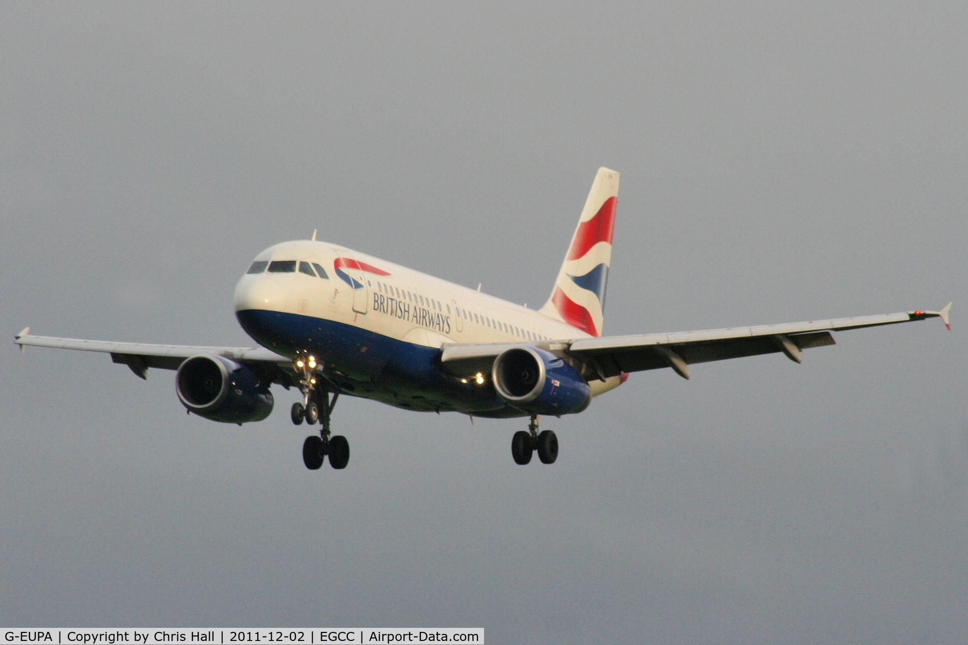 G-EUPA, 1999 Airbus A319-131 C/N 1082, British Airways