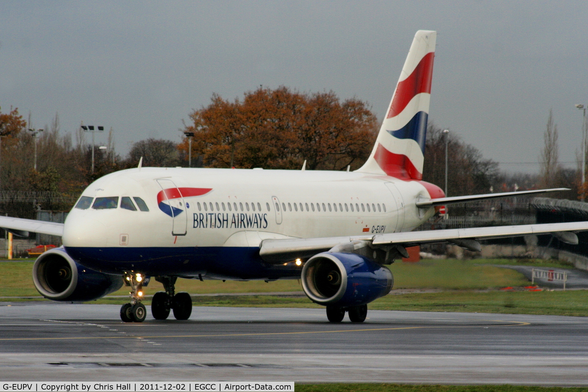 G-EUPV, 2001 Airbus A319-131 C/N 1423, British Airways