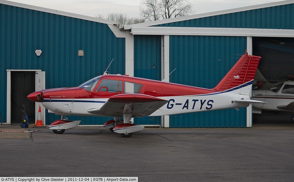 G-ATYS, 1966 Piper PA-28-180 Cherokee C/N 28-3296, Ex: N9226J>G-ATYS