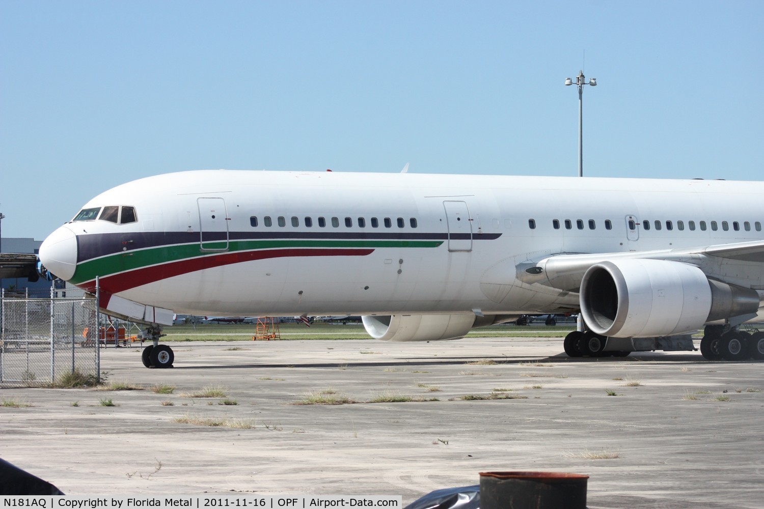 N181AQ, 1989 Boeing 767-3P6/ER C/N 24485, Gulf Air 767