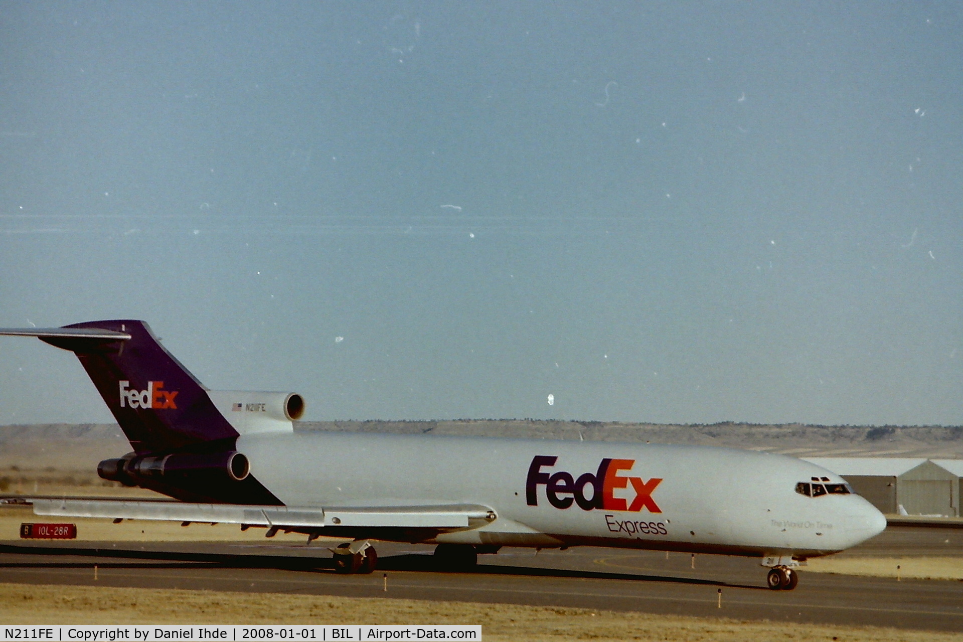 N211FE, 1984 Boeing 727-2S2F C/N 22933, FedEx 727 @ BIL